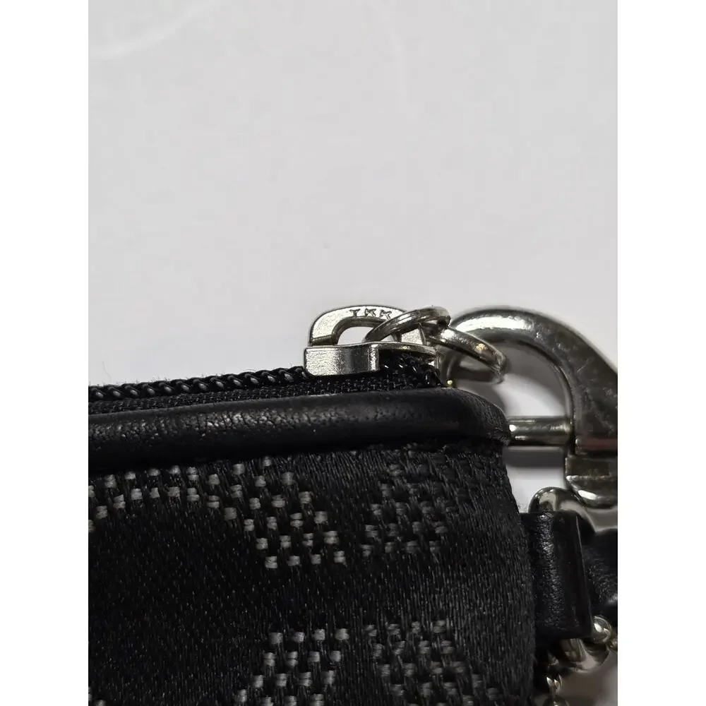 Coach Madison Op Art Wristlet Blue Interior Hang Tag